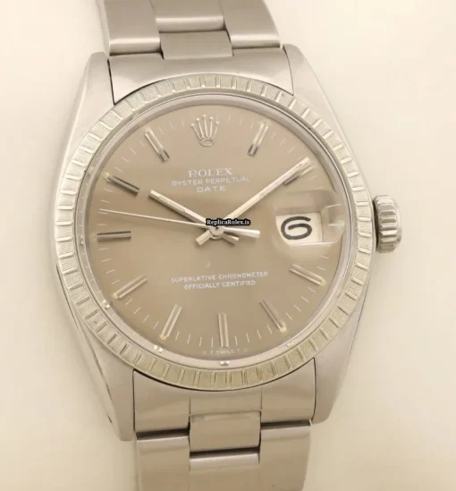 Aaa Replica Rolex Oyster Perpetual Date 1505 Caliber 1570 Automatic Movement 34mm Steel Case Mens/unisex Watch - Image 4