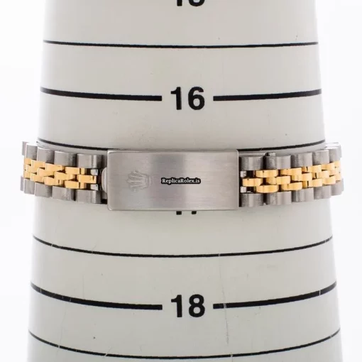 Superb Replica Rolex Lady-datejust 69173 Automatic Movement 26mm Gold/steel Case Womens Watch - Image 7