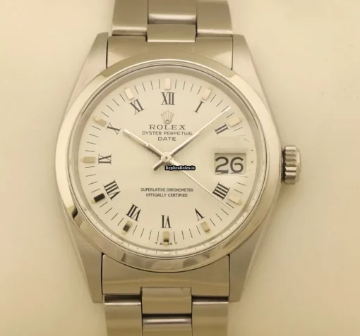 Recommend Replica Rolex Oyster Perpetual Date 1500 Caliber 1570 Automatic Movement 34mm Steel Case Mens/unisex Watch
