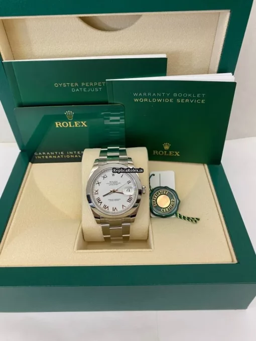 Aaa Fake Rolex Datejust 126300 Automatic Movement 41mm Steel Case Mens/unisex Watch