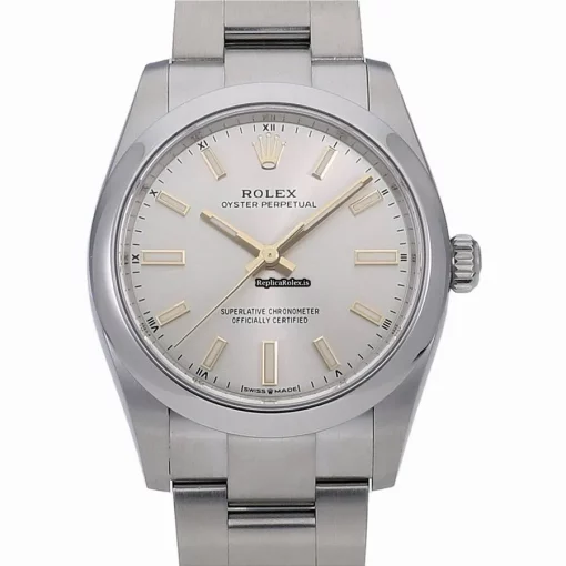 Beautiful Replica Rolex Oyster Perpetual 34 124200 Caliber 2232 Automatic Movement 34mm Steel Case Watch