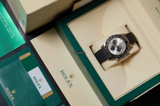 Special Imitation Rolex Daytona 116519ln Caliber 4130 Automatic Movement 40mm White Gold Case Mens/unisex Watch - Image 6