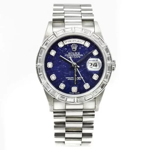 Ideal Fake Rolex Day-date 18366 Automatic Movement 36mm Platinum Case Mens/unisex Watch