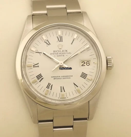 Wonderful Copy Rolex Oyster Perpetual Date 15000 Caliber 1570 Automatic Movement 34mm Steel Case Mens/unisex Watch - Image 4