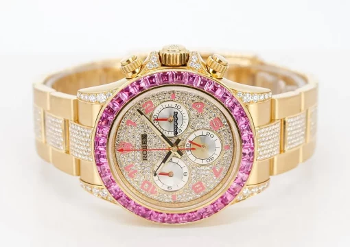 Marvellous Replica Rolex Daytona 116528 Caliber 4130 Automatic Movement 40mm Yellow Gold Case Mens/unisex Watch - Image 3