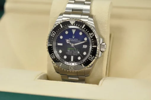 Awesome Fake Rolex Sea-dweller Deepsea 116660 Caliber 3135 Automatic Movement 44mm Steel Case Mens/unisex Watch - Image 7
