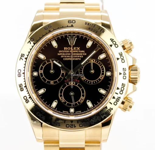 Epic Fakes Rolex Daytona 116508 Automatic Movement Yellow Gold Case Mens/unisex Watch
