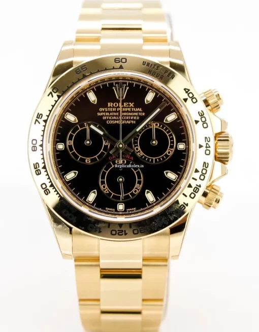 Epic Fakes Rolex Daytona 116508 Automatic Movement Yellow Gold Case Mens/unisex Watch - Image 2