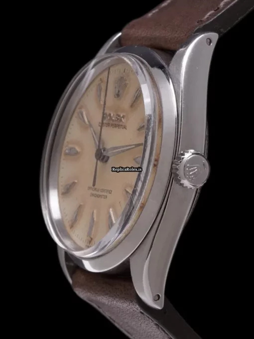 Fantastic Replica Rolex Oyster Perpetual 6564 Caliber 1030 Automatic Movement 34mm Steel Case Mens/unisex Watch - Image 5