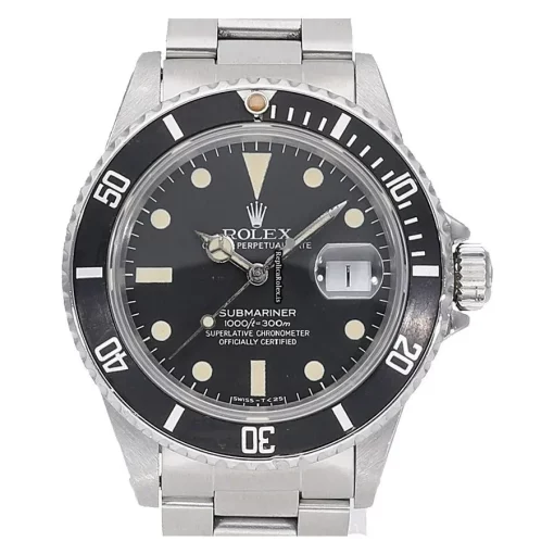 Superb Replica Rolex Submariner Date 16800 Caliber 3035 Automatic Movement 40mm Steel Case Watch