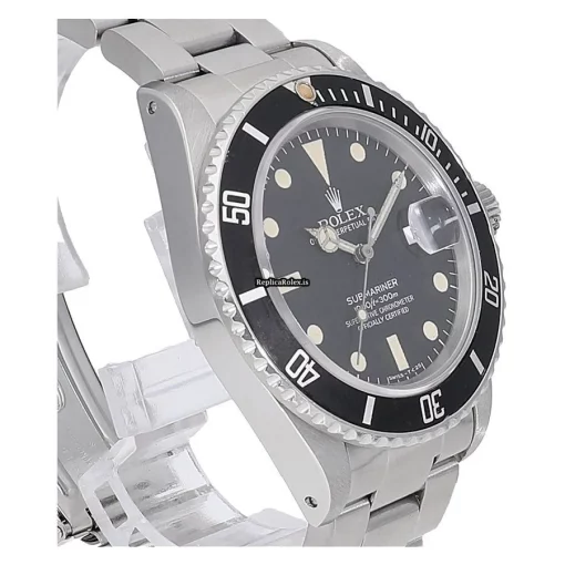 Superb Replica Rolex Submariner Date 16800 Caliber 3035 Automatic Movement 40mm Steel Case Watch - Image 3