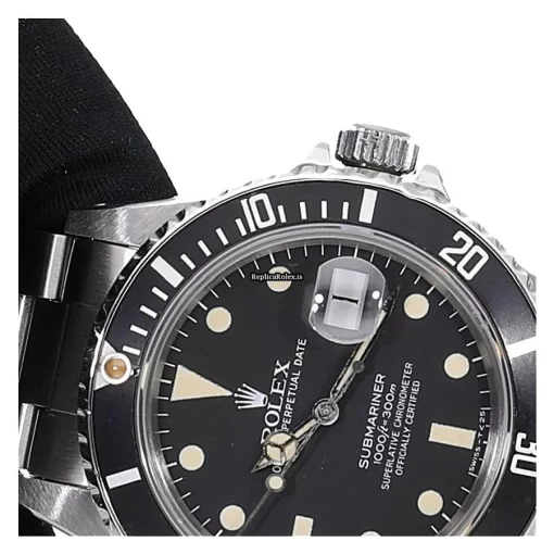 Superb Replica Rolex Submariner Date 16800 Caliber 3035 Automatic Movement 40mm Steel Case Watch - Image 6