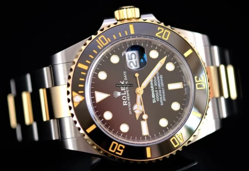 Fabulous Fakes Rolex Submariner Date 126613ln Caliber 3235 Automatic Movement 41mm Gold/steel Case Mens/unisex Watch - Image 2