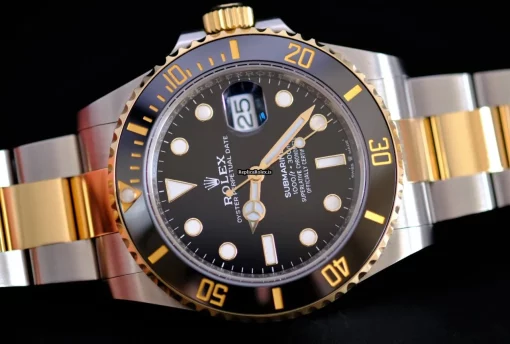Fabulous Fakes Rolex Submariner Date 126613ln Caliber 3235 Automatic Movement 41mm Gold/steel Case Mens/unisex Watch - Image 4