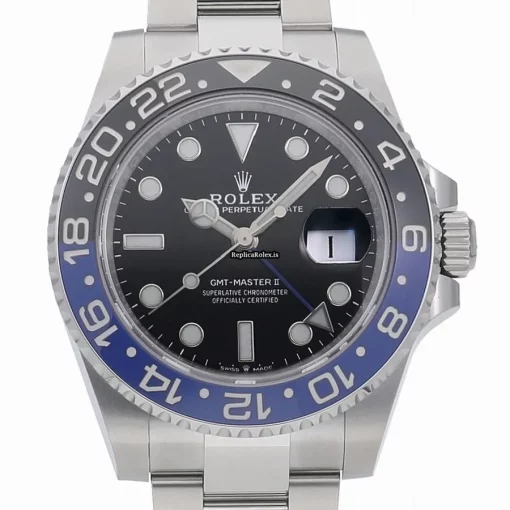 High Quality Fake Rolex Gmt-master II 126710blnr Caliber 3285 Automatic Movement 40mm Steel Case Watch
