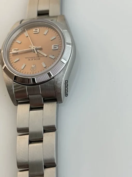 Fantastic Replica Rolex Oyster Perpetual 67230 Caliber 2130 Automatic Movement 26mm Steel Case Womens Watch - Image 7