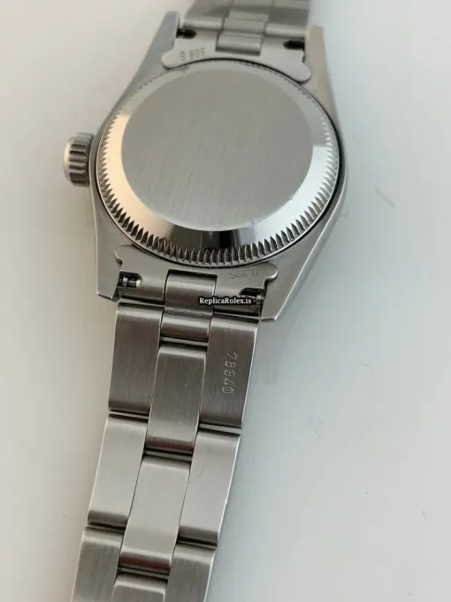 Fantastic Replica Rolex Oyster Perpetual 67230 Caliber 2130 Automatic Movement 26mm Steel Case Womens Watch - Image 9