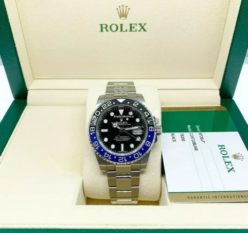 Remarkable Replica Rolex Gmt-master II 116710blnr Caliber 3186 Automatic Movement 40mm Steel Case Mens/unisex Watch