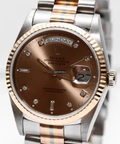 Fantastic Replica Rolex Day-date 36 18239 Caliber 3155 Automatic Movement 36mm White Gold Case Mens/unisex Watch
