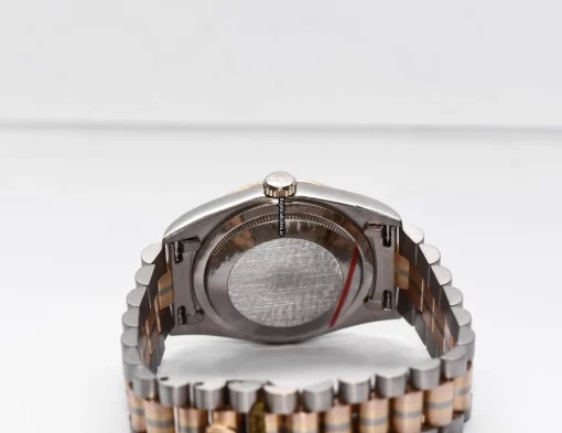Fantastic Replica Rolex Day-date 36 18239 Caliber 3155 Automatic Movement 36mm White Gold Case Mens/unisex Watch - Image 10