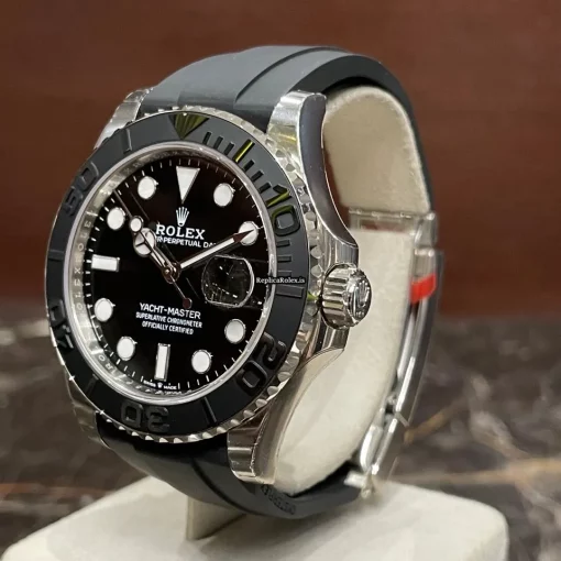 Appealing Replica Rolex Yacht-master 42 226659 Caliber 3235 Automatic Movement 42mm White Gold Case Mens/unisex Watch - Image 3