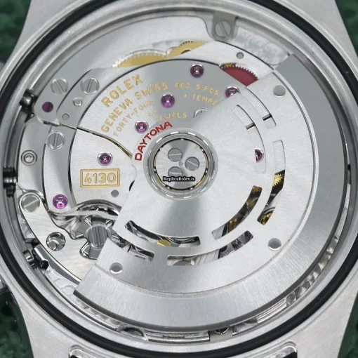 Exquisite Replica Rolex Daytona 116520 Caliber 4130 Automatic Movement 40mm Steel Case Mens/unisex Watch - Image 11
