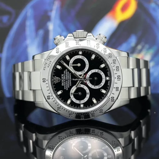 Exquisite Replica Rolex Daytona 116520 Caliber 4130 Automatic Movement 40mm Steel Case Mens/unisex Watch - Image 2