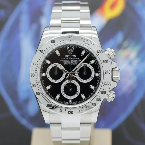 Exquisite Replica Rolex Daytona 116520 Caliber 4130 Automatic Movement 40mm Steel Case Mens/unisex Watch - Image 3