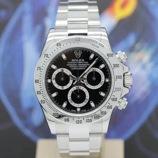 Exquisite Replica Rolex Daytona 116520 Caliber 4130 Automatic Movement 40mm Steel Case Mens/unisex Watch - Image 4