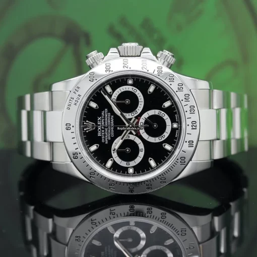 Exquisite Replica Rolex Daytona 116520 Caliber 4130 Automatic Movement 40mm Steel Case Mens/unisex Watch - Image 5