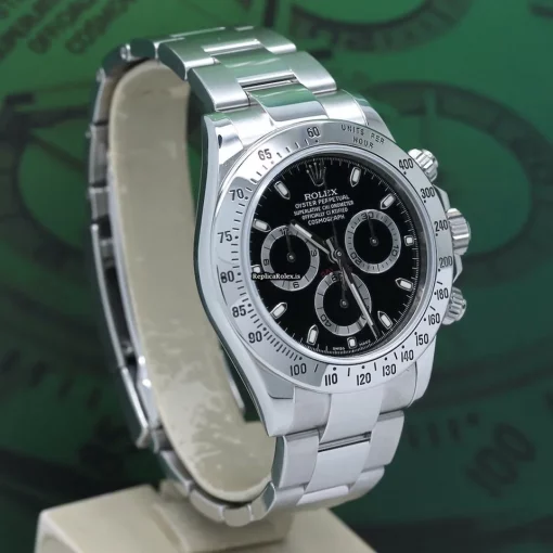 Exquisite Replica Rolex Daytona 116520 Caliber 4130 Automatic Movement 40mm Steel Case Mens/unisex Watch - Image 8