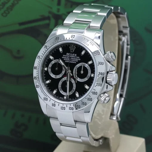 Exquisite Replica Rolex Daytona 116520 Caliber 4130 Automatic Movement 40mm Steel Case Mens/unisex Watch - Image 9