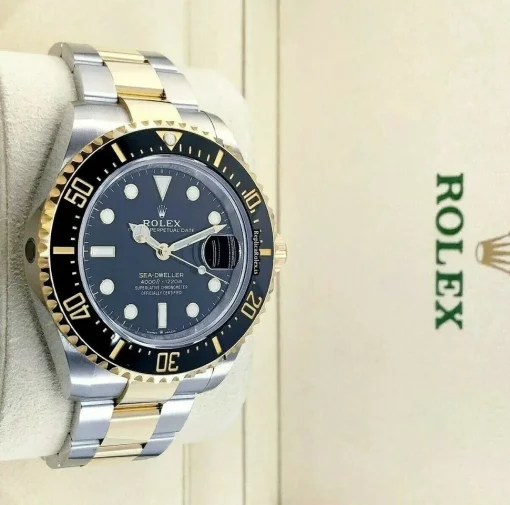 Marvellous Fakes Rolex Sea-dweller 126603 Caliber 3235 Automatic Movement 43mm Gold/steel Case Mens/unisex Watch - Image 2