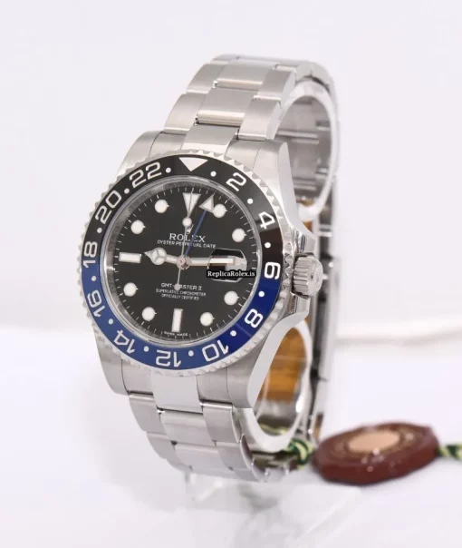 Great Replica Rolex Gmt-master II 116710blnr Caliber 3186 Automatic Movement 40mm Steel Case Mens/unisex Watch - Image 7