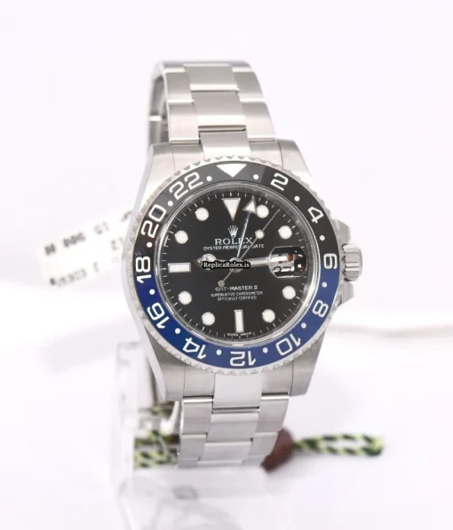 Great Replica Rolex Gmt-master II 116710blnr Caliber 3186 Automatic Movement 40mm Steel Case Mens/unisex Watch - Image 8