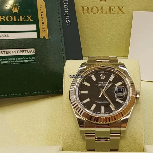 Reliable Knockoff Rolex Datejust II 116334 Caliber 3136 Automatic Movement 41mm Steel Case Mens/unisex Watch - Image 10