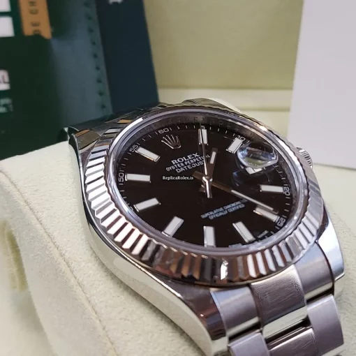 Reliable Knockoff Rolex Datejust II 116334 Caliber 3136 Automatic Movement 41mm Steel Case Mens/unisex Watch - Image 12