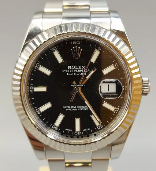 Reliable Knockoff Rolex Datejust II 116334 Caliber 3136 Automatic Movement 41mm Steel Case Mens/unisex Watch - Image 7