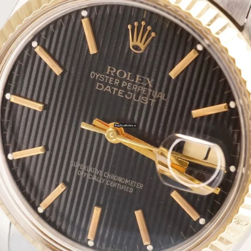 Fantastic Replica Rolex Datejust 16013 Caliber 3035 Automatic Movement 36mm Gold/steel Case Mens/unisex Watch - Image 14