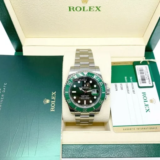 Aaa Replica Rolex Submariner Date 116610lv Caliber 3135 Automatic Movement 40mm Steel Case Mens/unisex Watch - Image 2