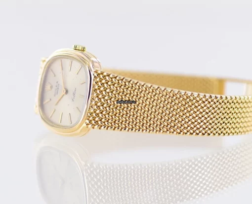 Marvellous Fakes Rolex Cellini 4073 Caliber 1600 Manual Winding Movement 25mm Yellow Gold Case Watch - Image 15