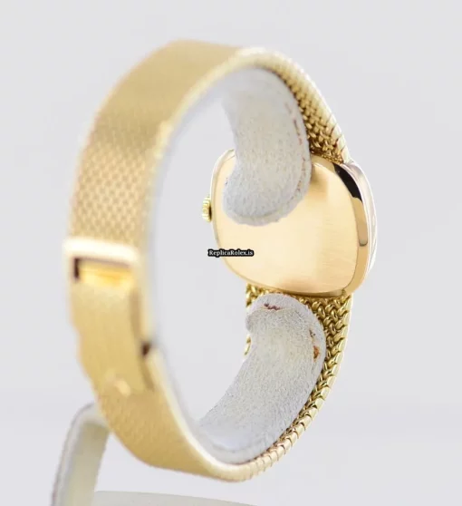 Marvellous Fakes Rolex Cellini 4073 Caliber 1600 Manual Winding Movement 25mm Yellow Gold Case Watch - Image 8