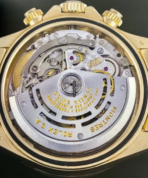 Quality Fake Rolex Daytona 16528 Caliber 4030 Automatic Movement 40mm Yellow Gold Case Mens/unisex Watch - Image 11