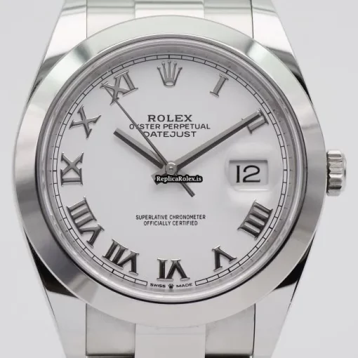 Great Fake Rolex Datejust 126300 Automatic Movement 40mm Steel Case Mens/unisex Watch - Image 3