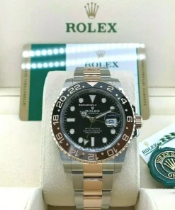 Nice Clone Rolex Gmt-master II 126711chnr Caliber 3285 Automatic Movement 40mm Gold/steel Case Mens/unisex Watch