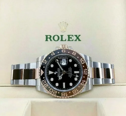 Nice Clone Rolex Gmt-master II 126711chnr Caliber 3285 Automatic Movement 40mm Gold/steel Case Mens/unisex Watch - Image 8