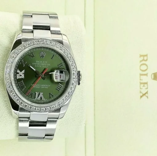 Incredible Replica Rolex Datejust Turn-o-graph 116264 Caliber 3135 Automatic Movement 36mm Steel Case Mens/unisex Watch - Image 2