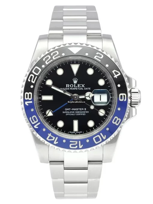 Fantastic Replica Rolex Gmt-master II 116710blnr Caliber 3186 Automatic Movement 40mm Steel Case Mens/unisex Watch