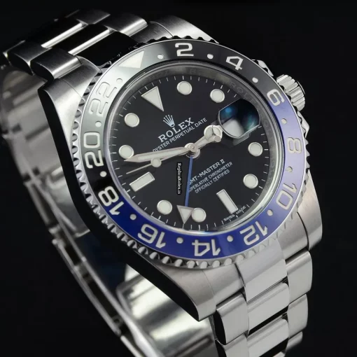 Fantastic Replica Rolex Gmt-master II 116710blnr Caliber 3186 Automatic Movement 40mm Steel Case Mens/unisex Watch - Image 10