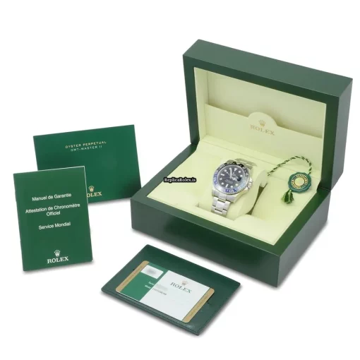 Fantastic Replica Rolex Gmt-master II 116710blnr Caliber 3186 Automatic Movement 40mm Steel Case Mens/unisex Watch - Image 2